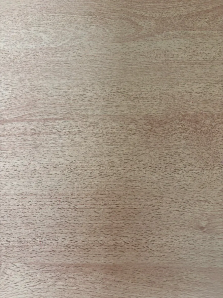 Square wooden children table and chairs - Image 3