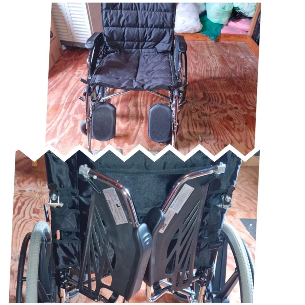 Lightly used wheelchair for sale – only used once - Image 2