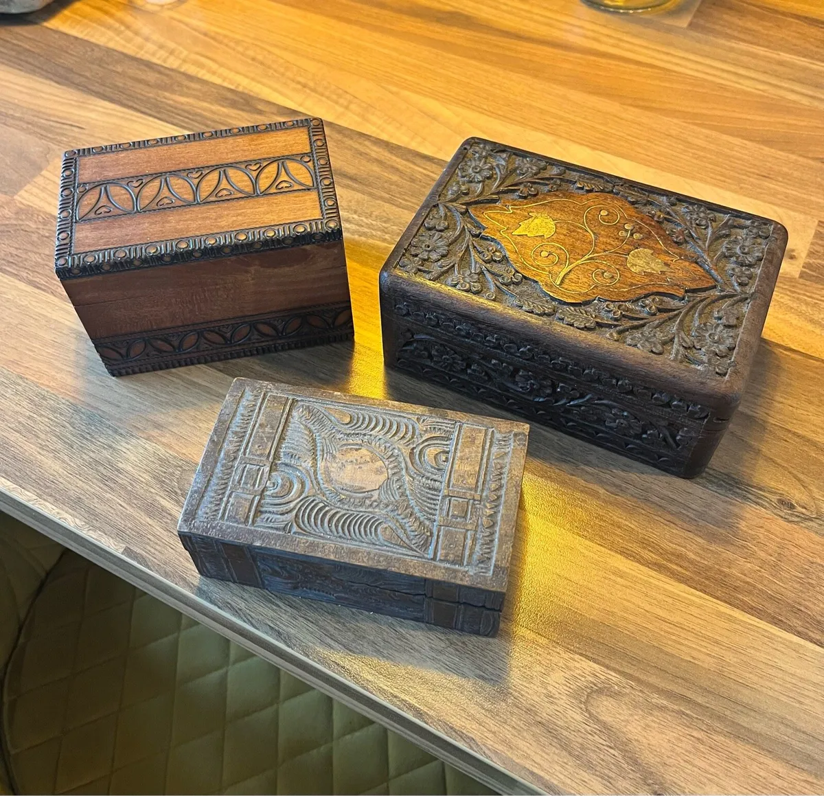 Vintage Trinket Boxes - Image 1
