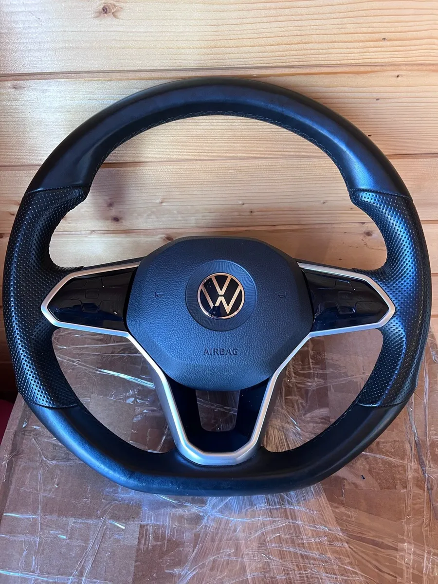 Mk8 Golf R-Line Steering Wheel - Image 1