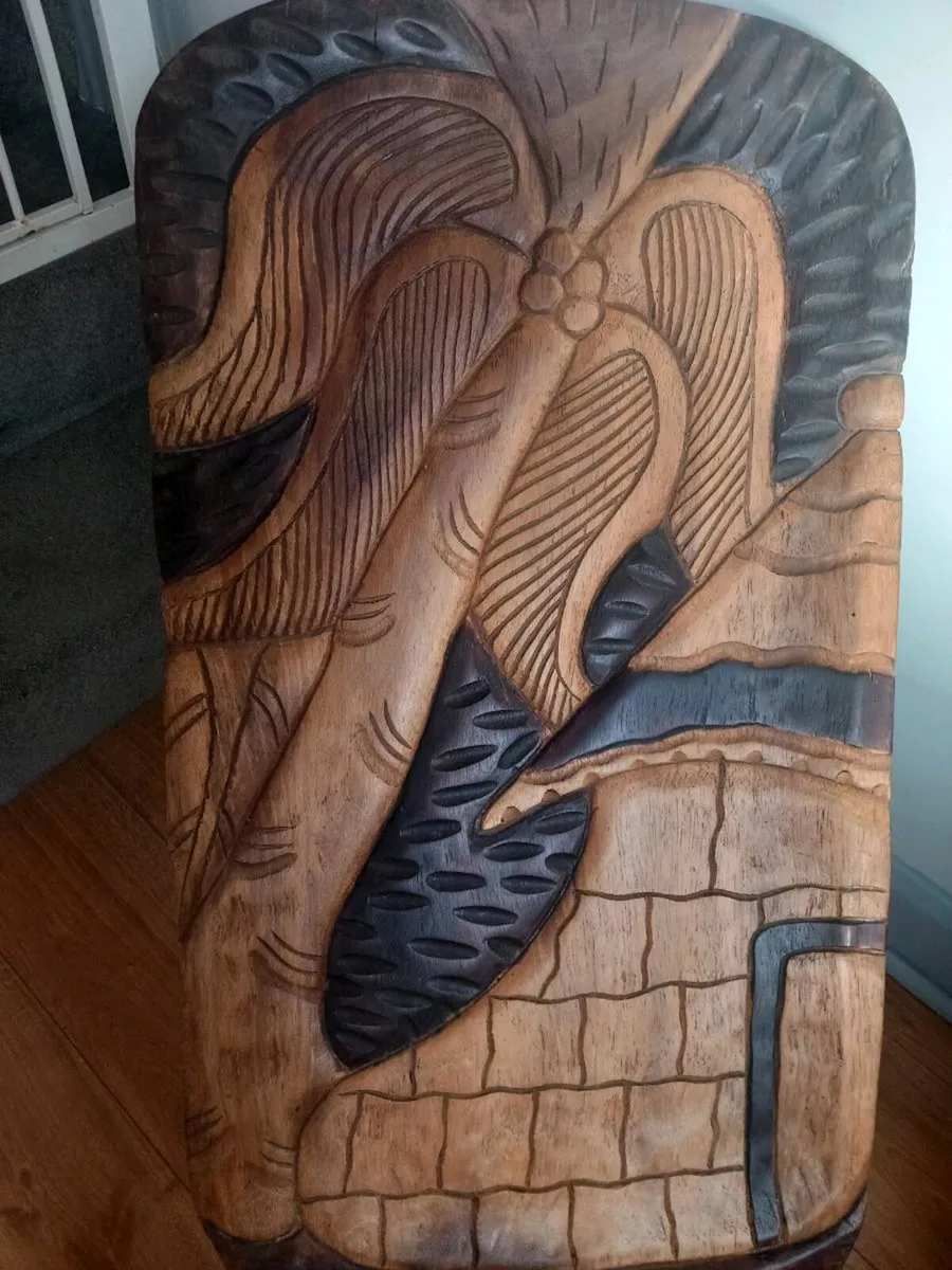 Antique African chair - Image 2