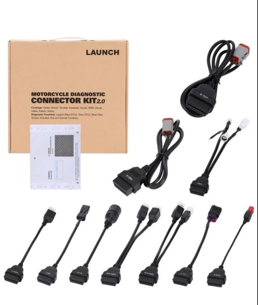 Launch diagnostic Motorcycle cable kit - Image 2