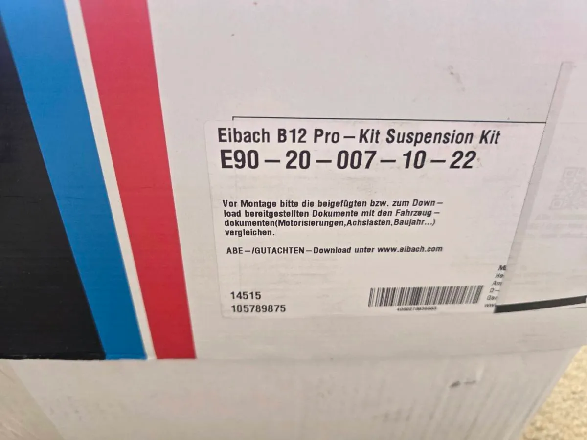 Bilstein eibach b12 pro kit bmw e30 - Image 3