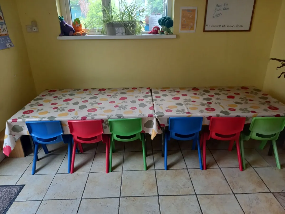 Childrens plastic chairs ideal for school or presc - Image 2