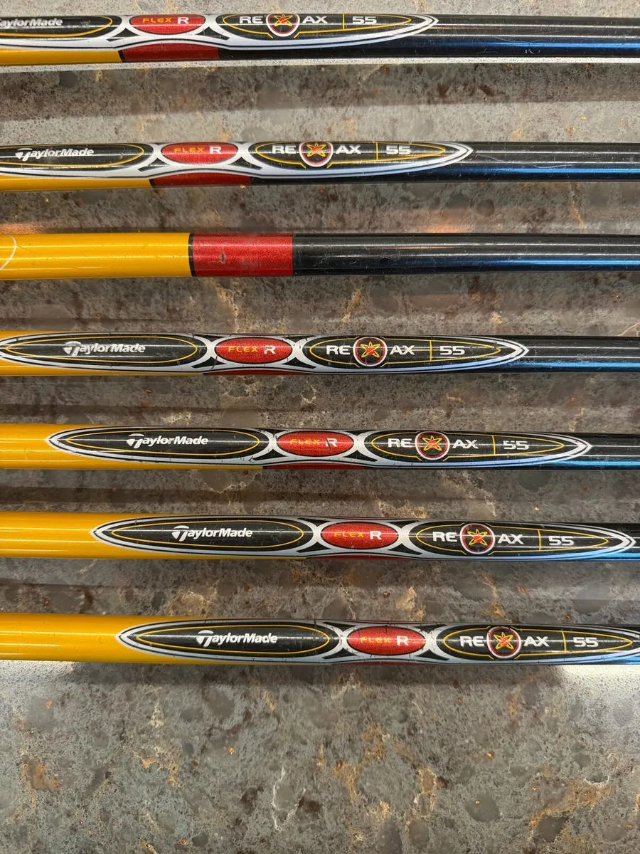 Taylor Made r7 Draw Graphite Shaft Irons - Image 4