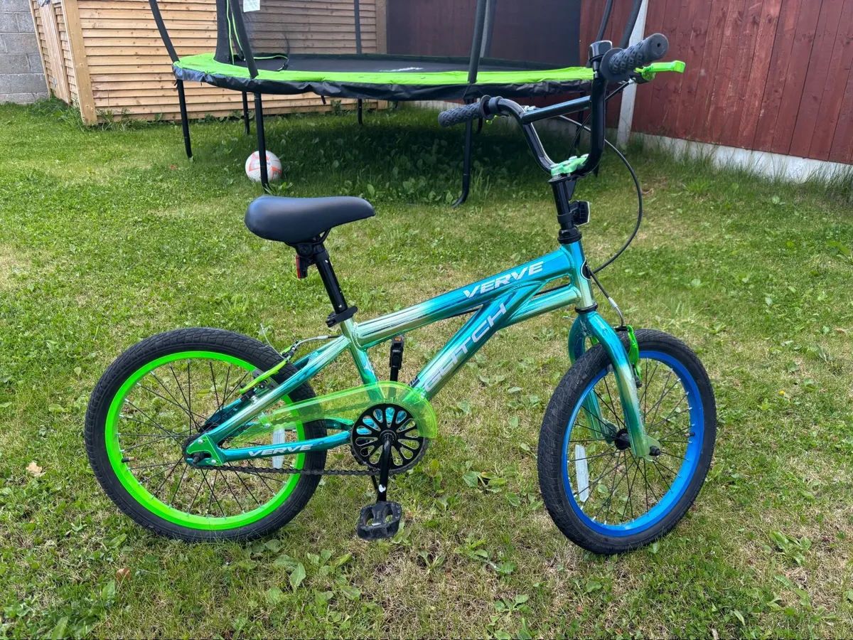 18 Inch Glitch Bike Metallic Blue