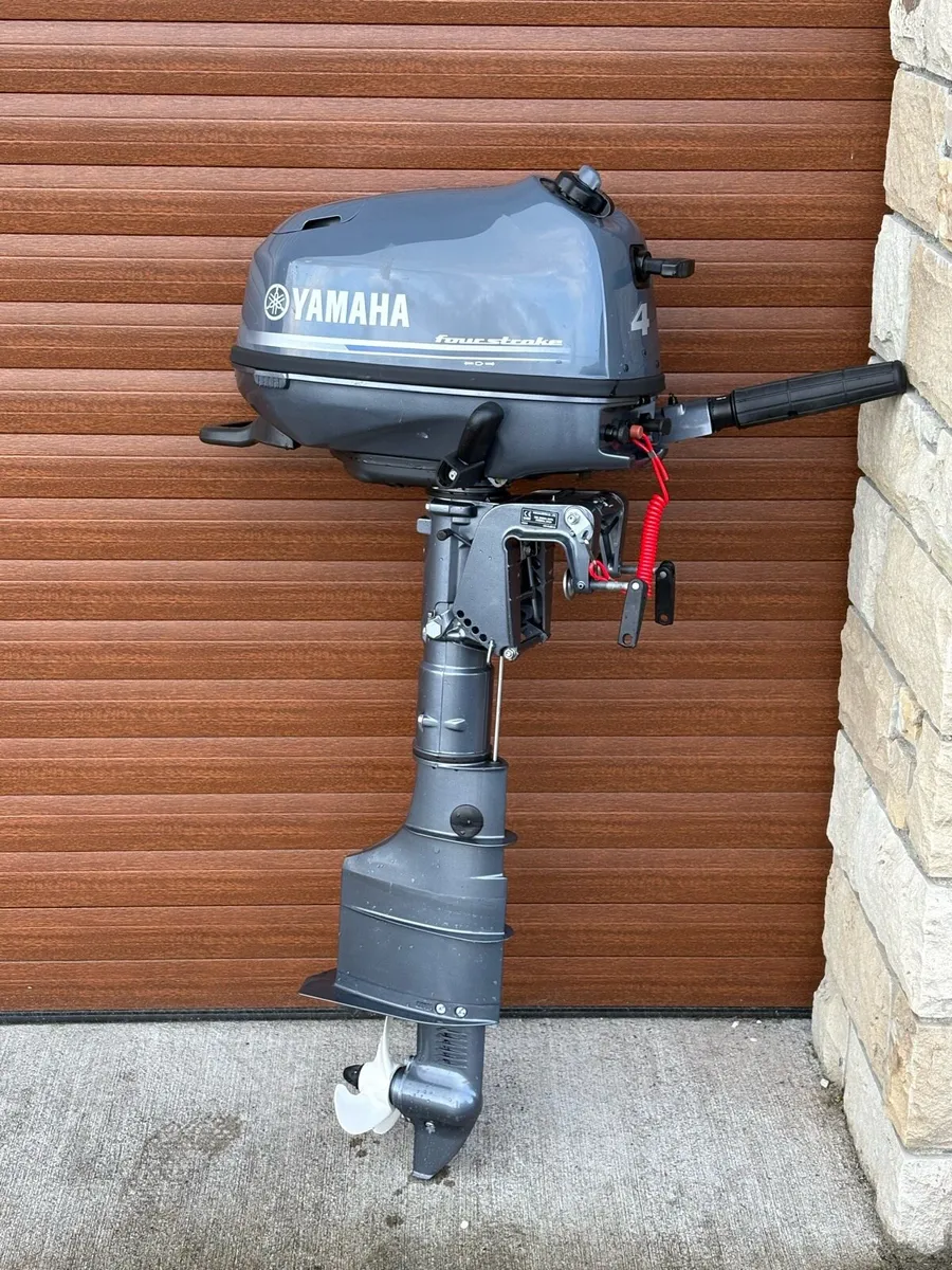 New Yamaha 4hp outboard - Image 1
