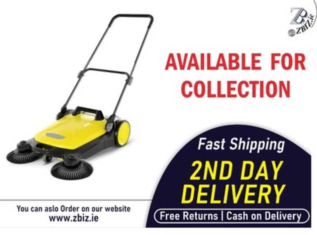 4 Twin Sweeper 3-in-1 Stone Plug and Clean - Image 1