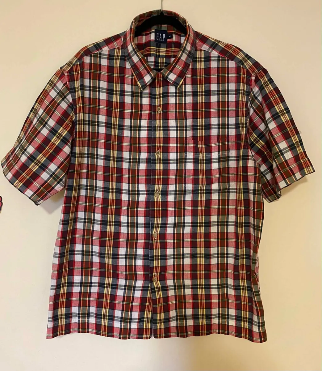 Gap mens short sleeve casual shirt - size XL - Image 1