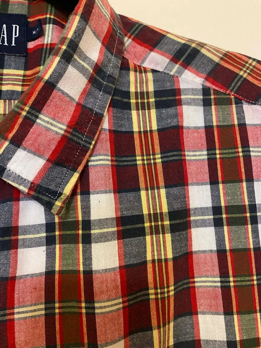 Gap mens short sleeve casual shirt - size XL - Image 4