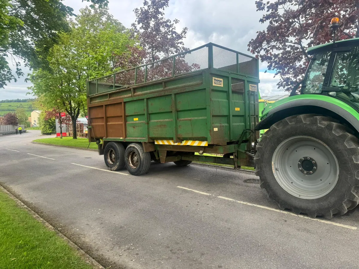 Thorpe Silage trailer - Image 4