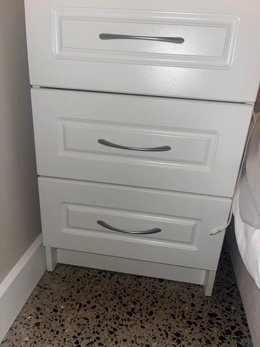 White drawer