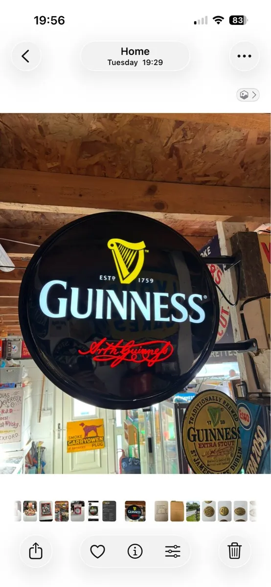 GUINNESS DOUBLE SIDE LIGHT