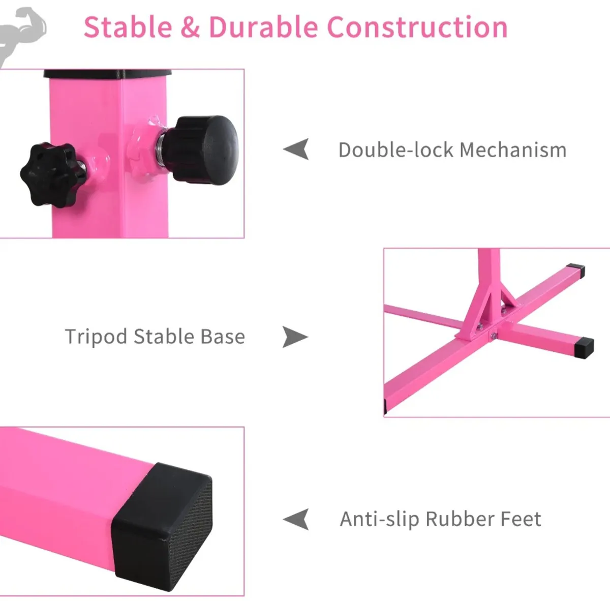 Gymnastics bars heavy duty Buy one get one free - Image 3