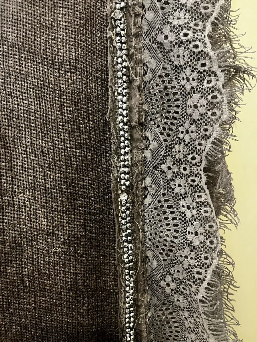 Vintage Taupe large wrap - Image 3