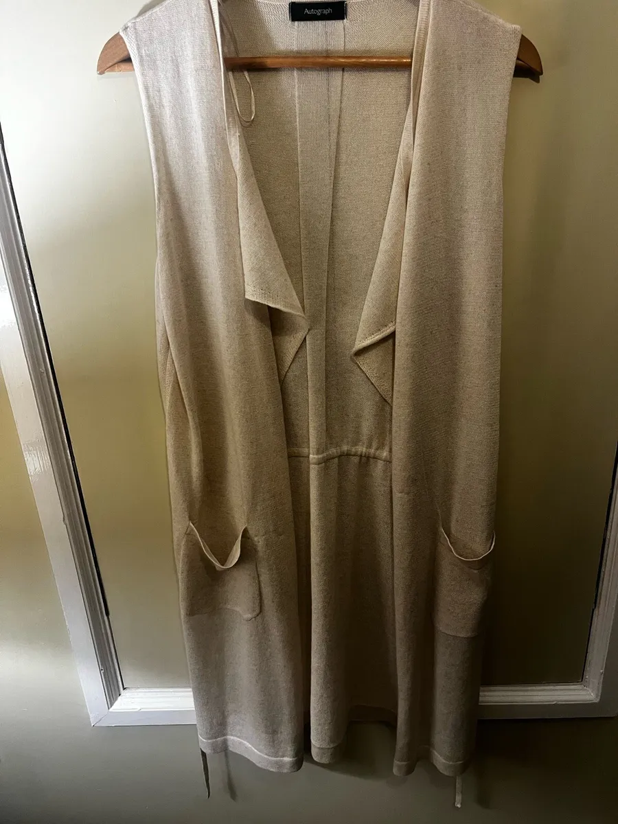 Autograph cream midi cardigan - Image 1