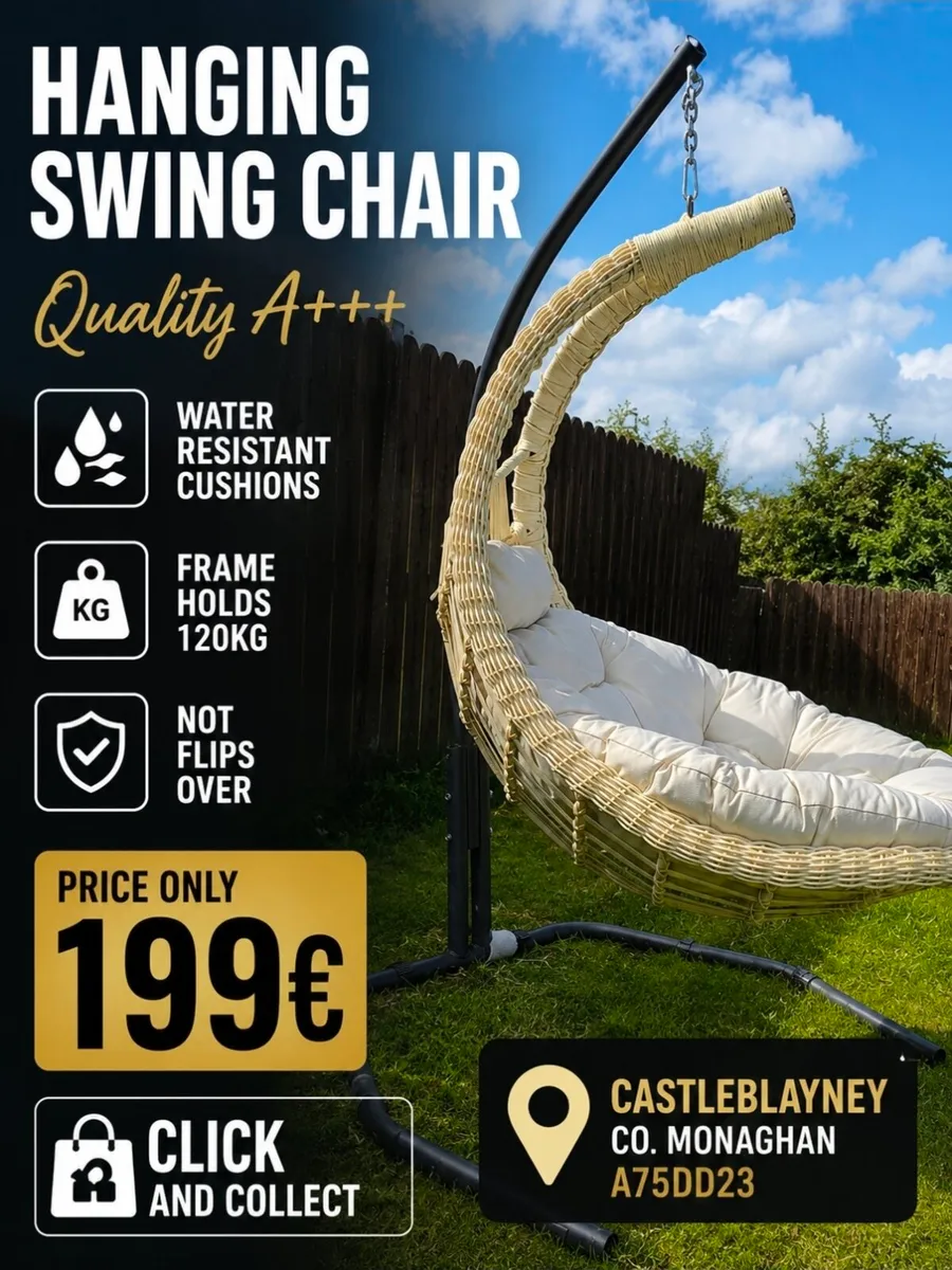 Swing Chair outdoor furniture eggchair brand new - Image 1