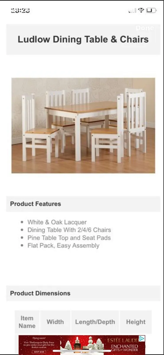 6 Seater Dining Tables x 4 NO CHAIRS - Image 4
