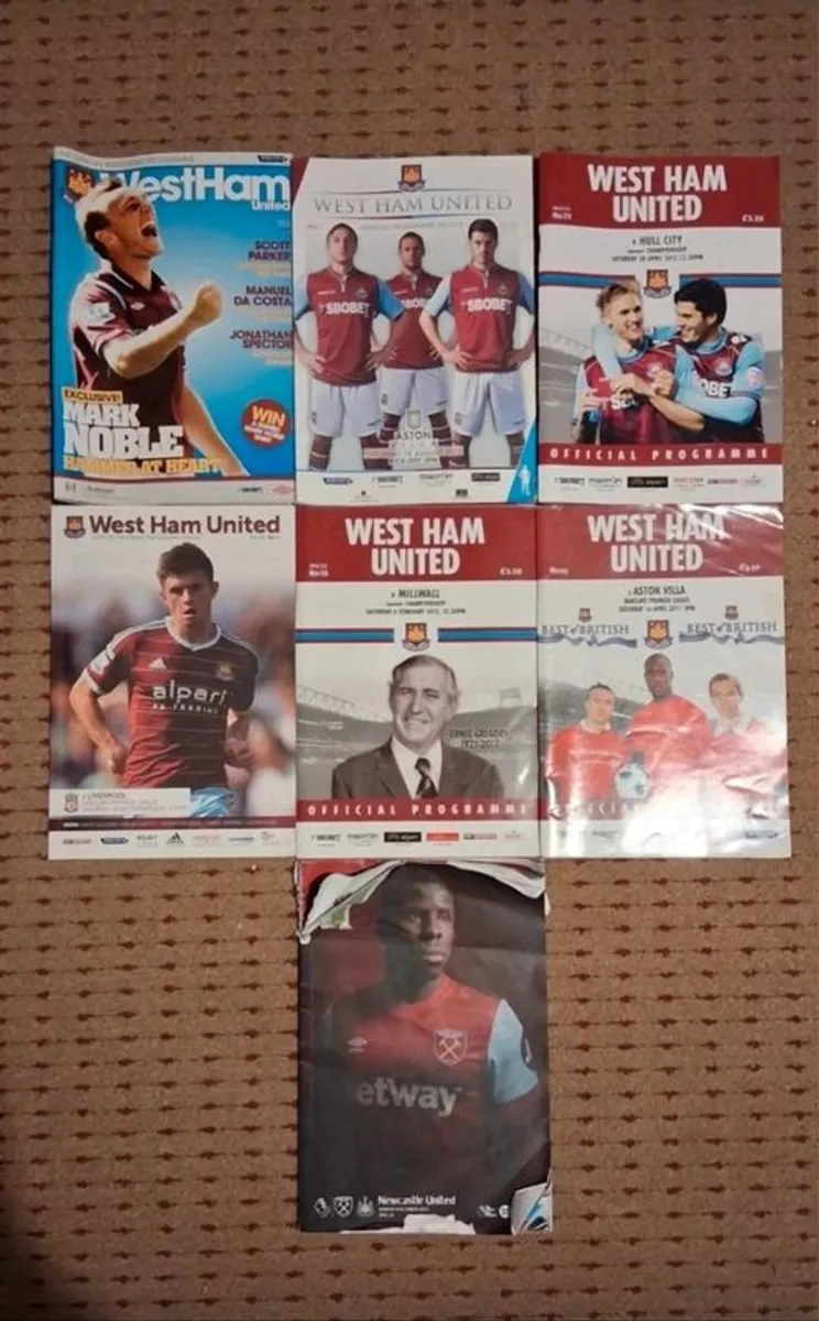 Official match day programmes - Image 2