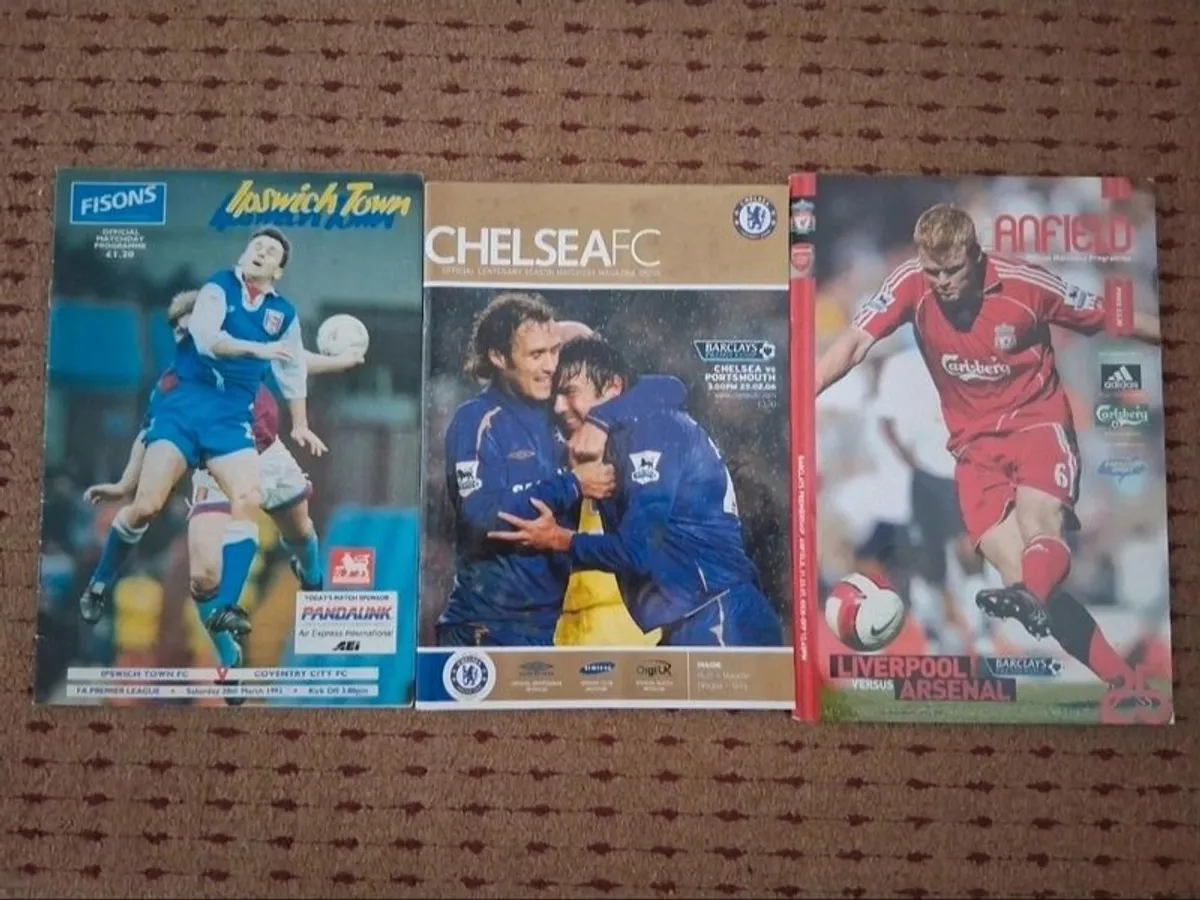 Official match day programmes - Image 3