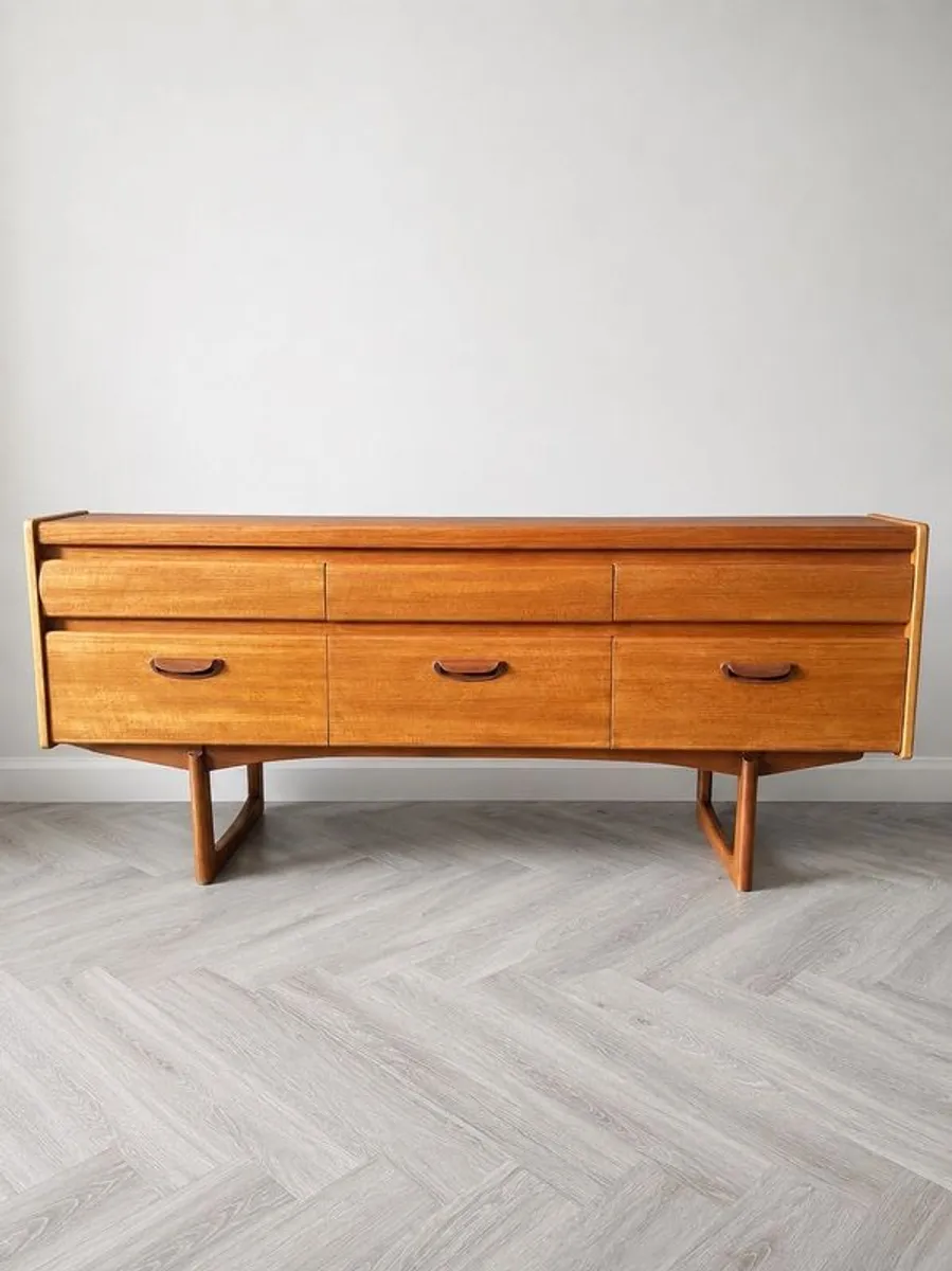 Restored mid century McIntosh teak sideboard - Image 1