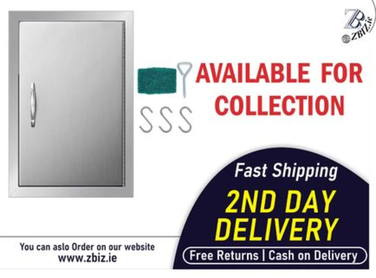 BBQ Single Wall Access Door 14x20 Inch - Image 1