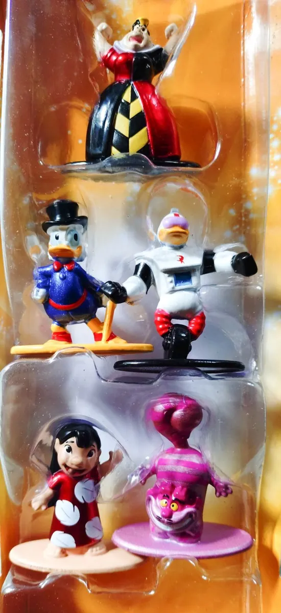 5 Piece Set Of, Disney Metal Figurines (new). - Image 3