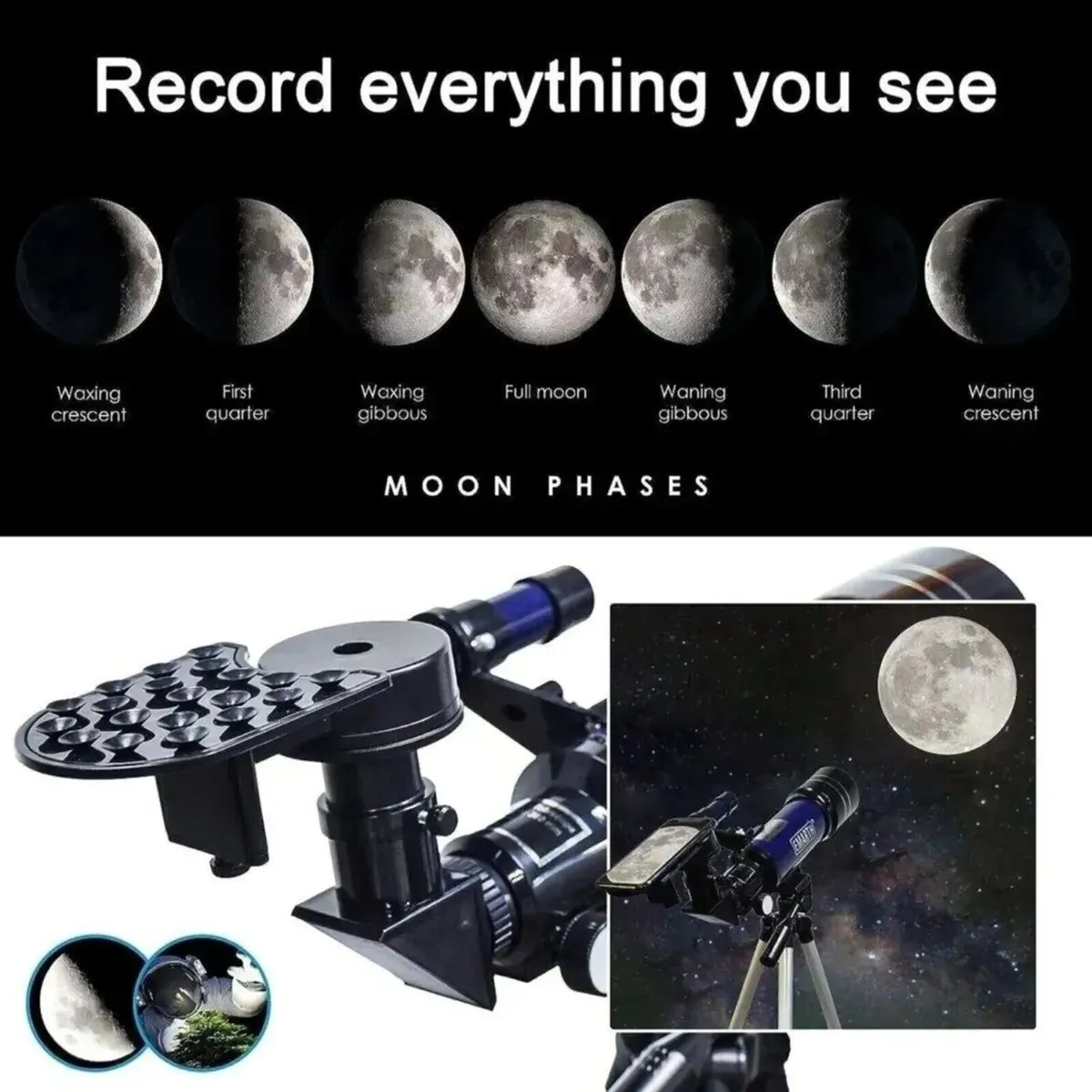 Astronomical Refractor Telescope 70mm Kids Set - Image 2