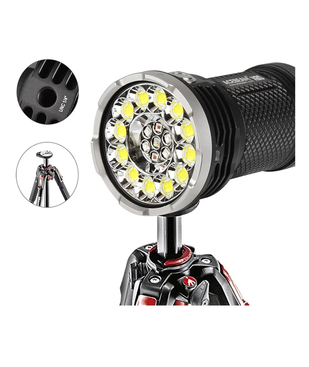 Acebeam x80 flashlight 25.000 lm - Image 4