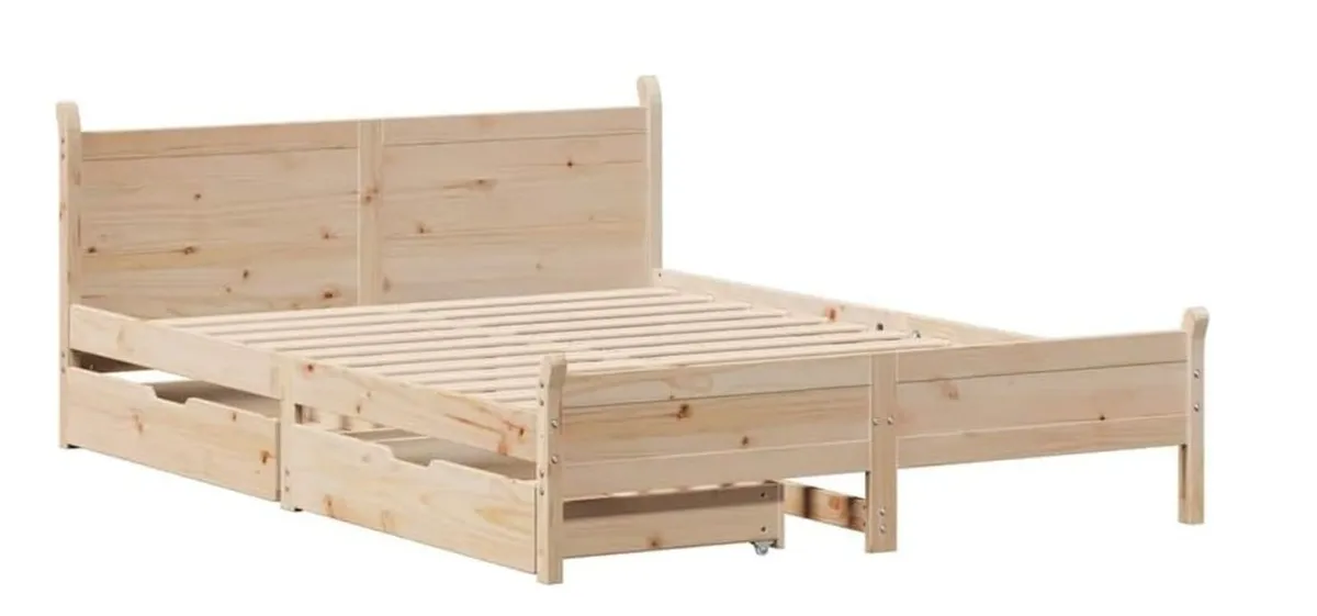 Bed Frame - Small Double - Image 1