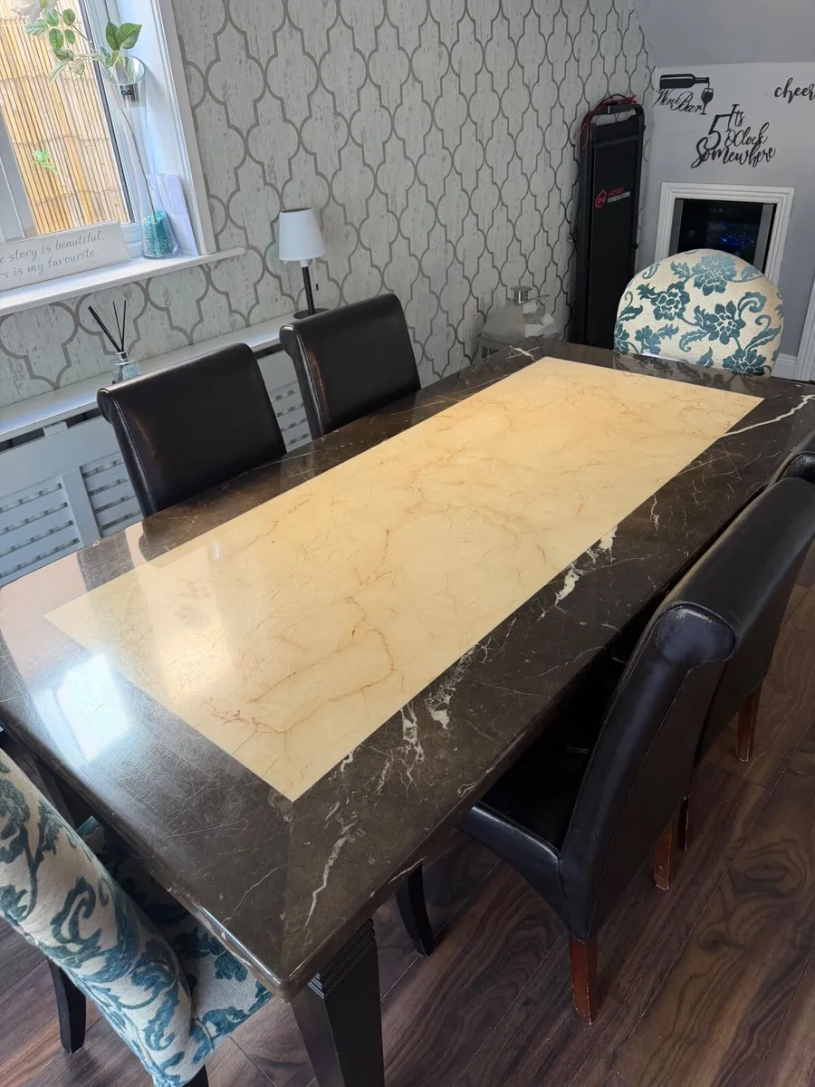 Dining table and chairs - Image 2