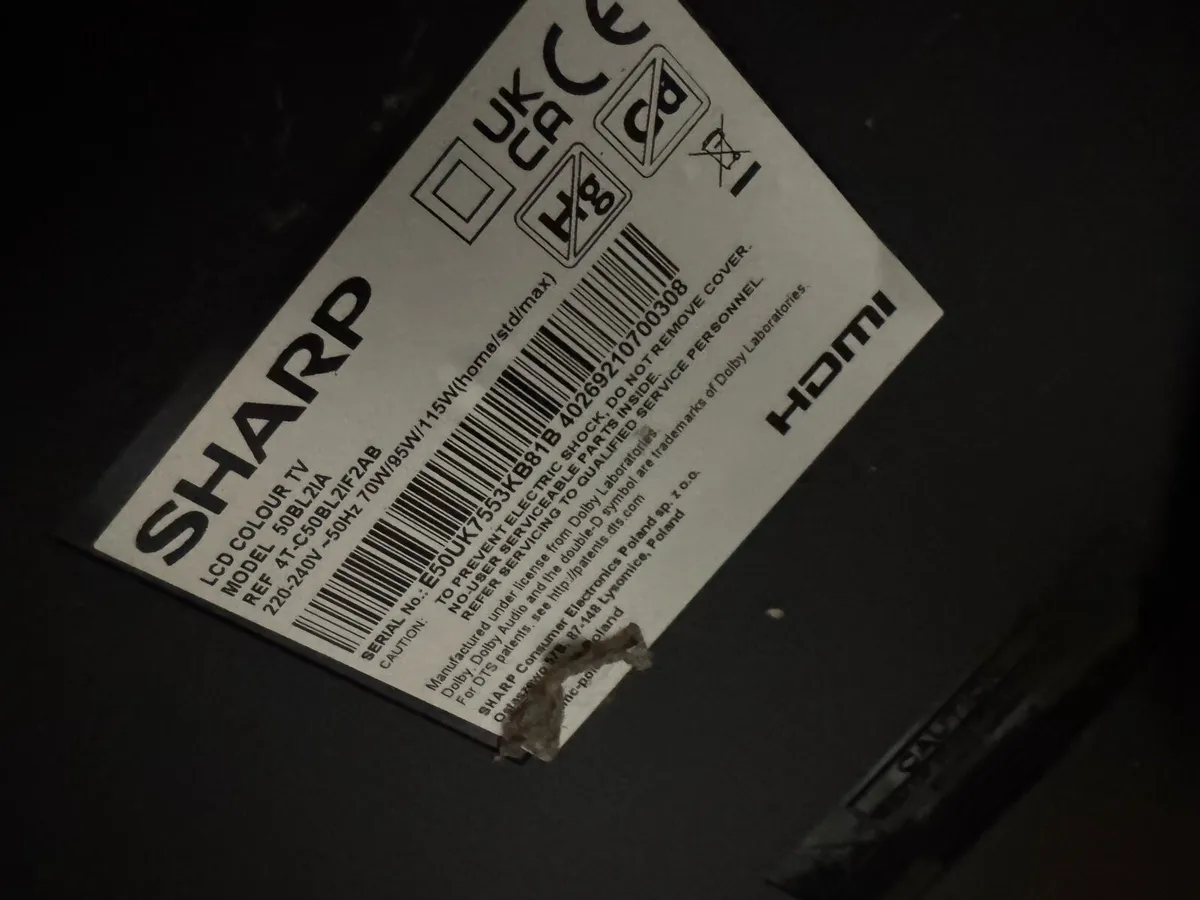 Sharp tv - Image 3