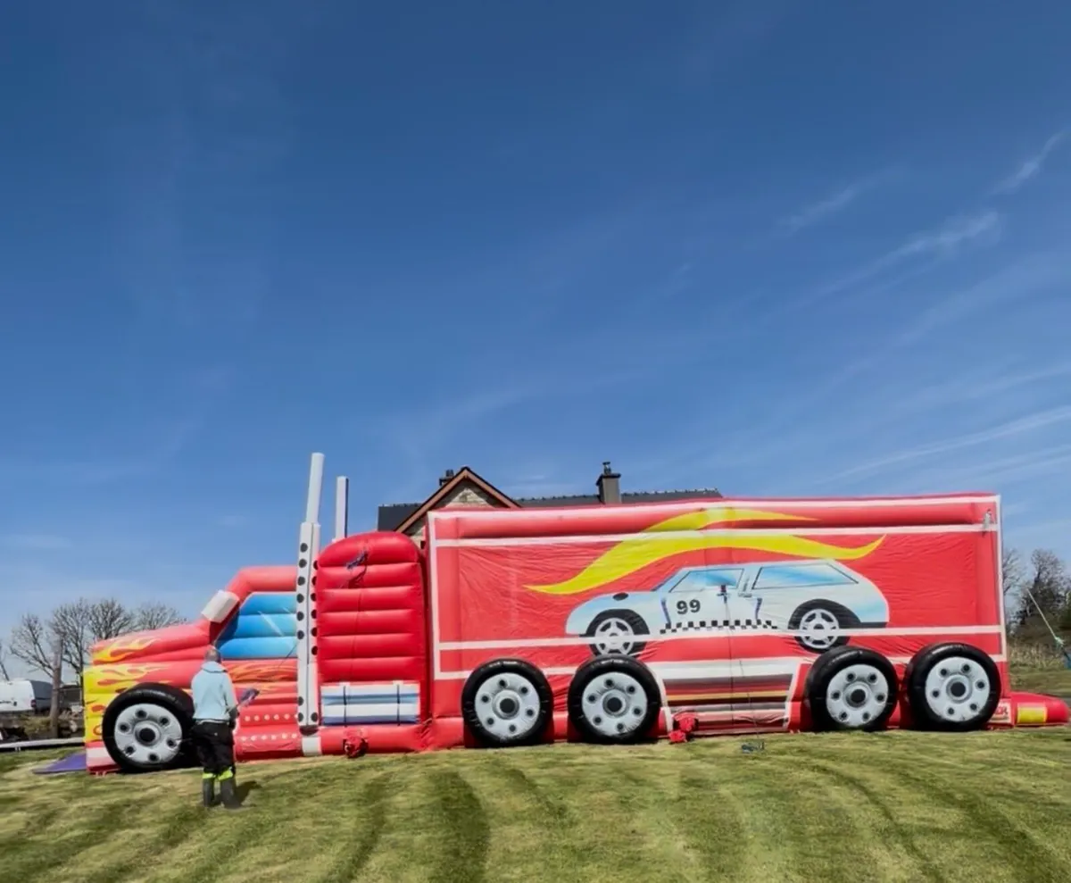 50ft Truck Obstacle Course Bouncy Pipa Test 2027 - Image 2
