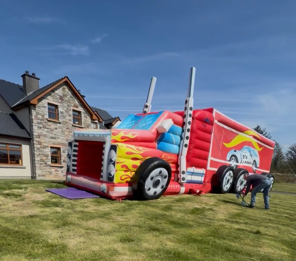 50ft Truck Obstacle Course Bouncy Pipa Test 2027 - Image 3