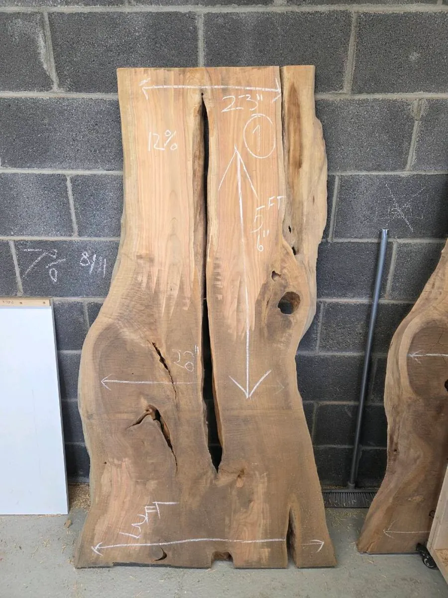 Wooden Live edge Slabs Cherry - Image 1