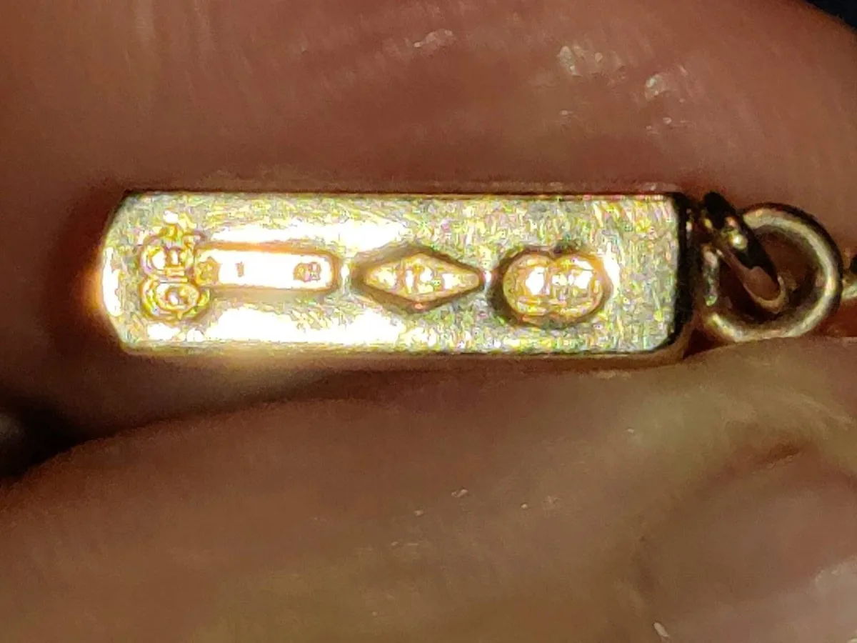 RARE, CHUNKY WEAVER, 9CT Gold 3.63g New Bracelet ! - Image 4