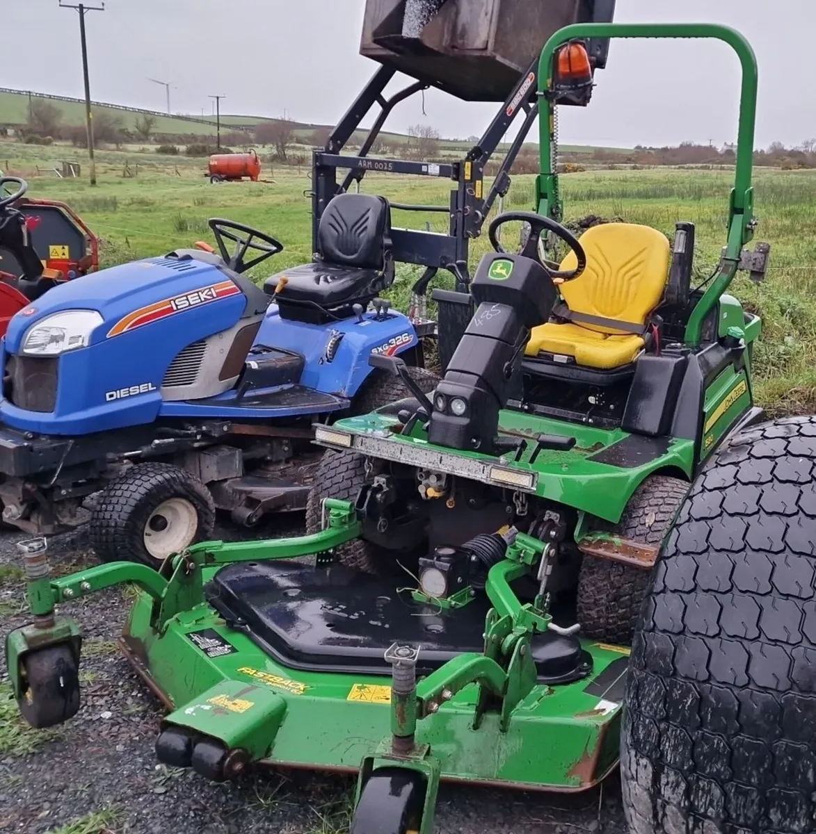 John Deere 1580 Terraincut ride on mower - Image 2