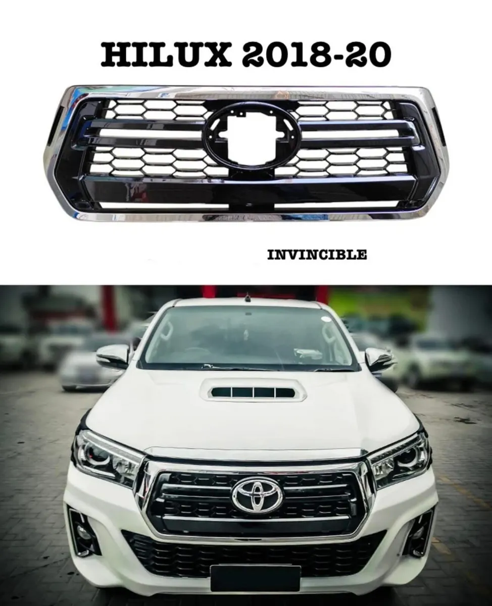 Toyota Hilux Invincable front Grill 2016 - 2020** - Image 2