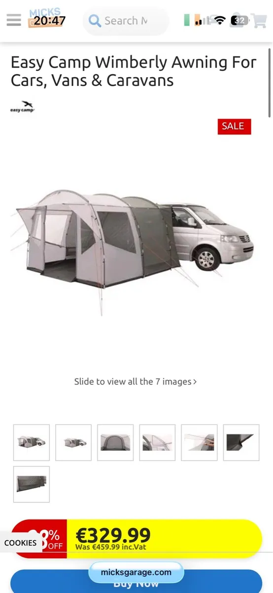 Campervan tent/awning - Image 2