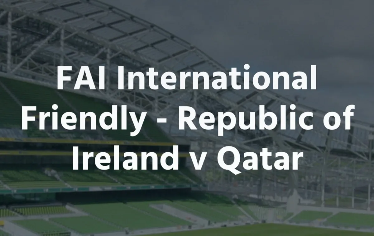 Ireland V Qatar Tickets