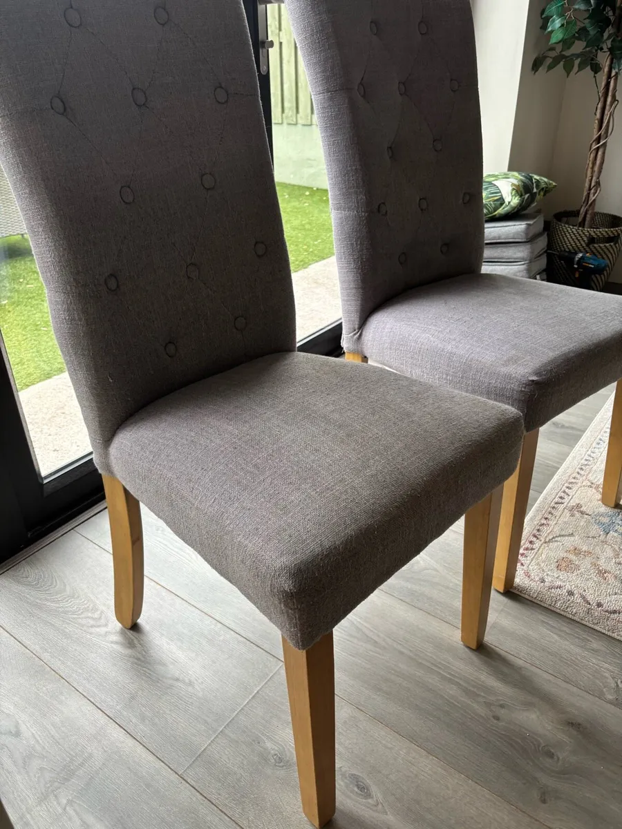Set of 2 Dining Chairs - Image 2