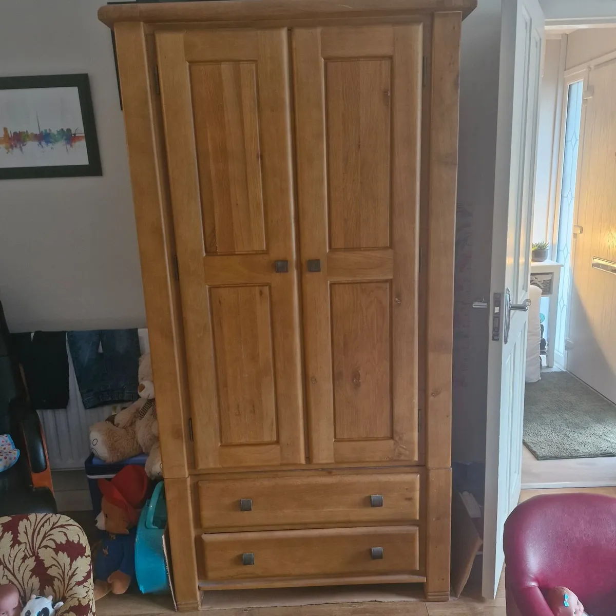 Solid Wood Bedroom Furniture Set - Image 1