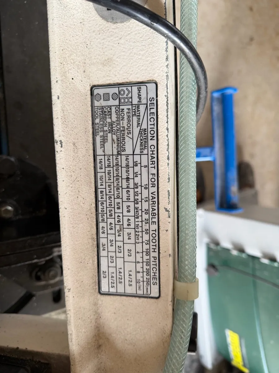 220v swiftcut metal saw ex school - Image 3