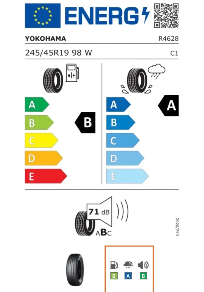 Tyres 245/45.19 - Image 1