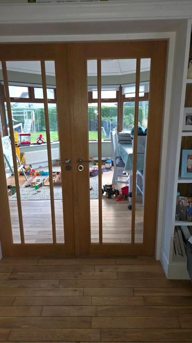 Kitchen double doors - Image 1