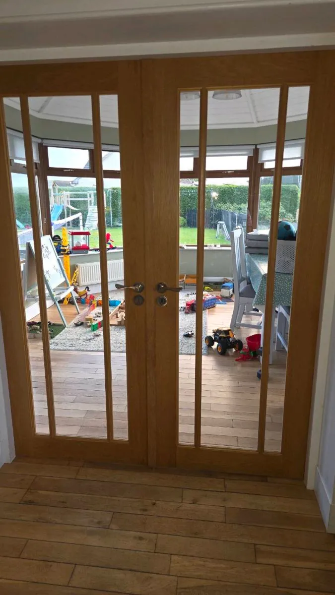 Kitchen double doors - Image 2