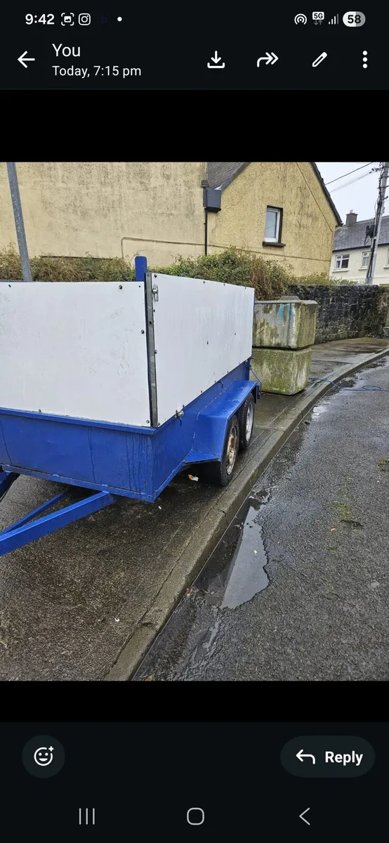 8x4 builders trailer - Image 1