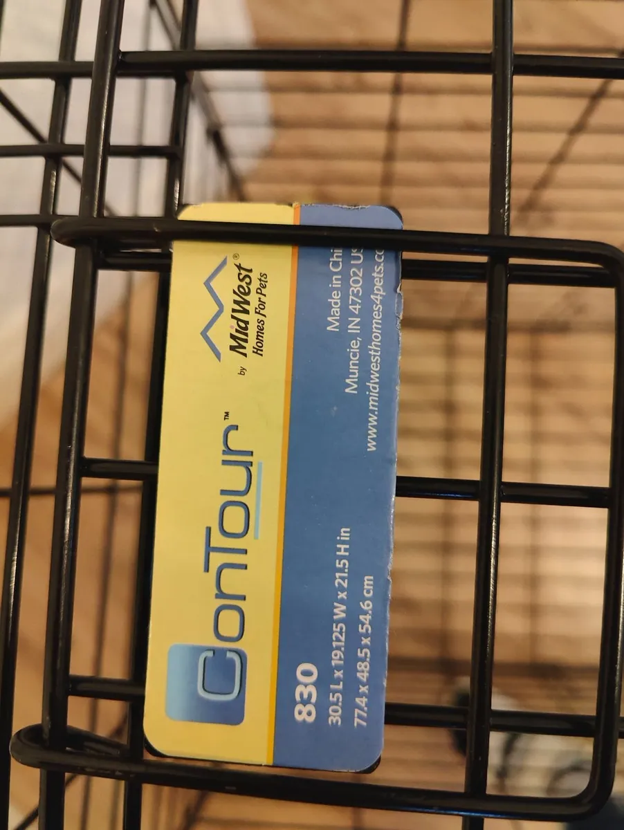 MIDWEST Contour Single Door Dog Crate - Image 3