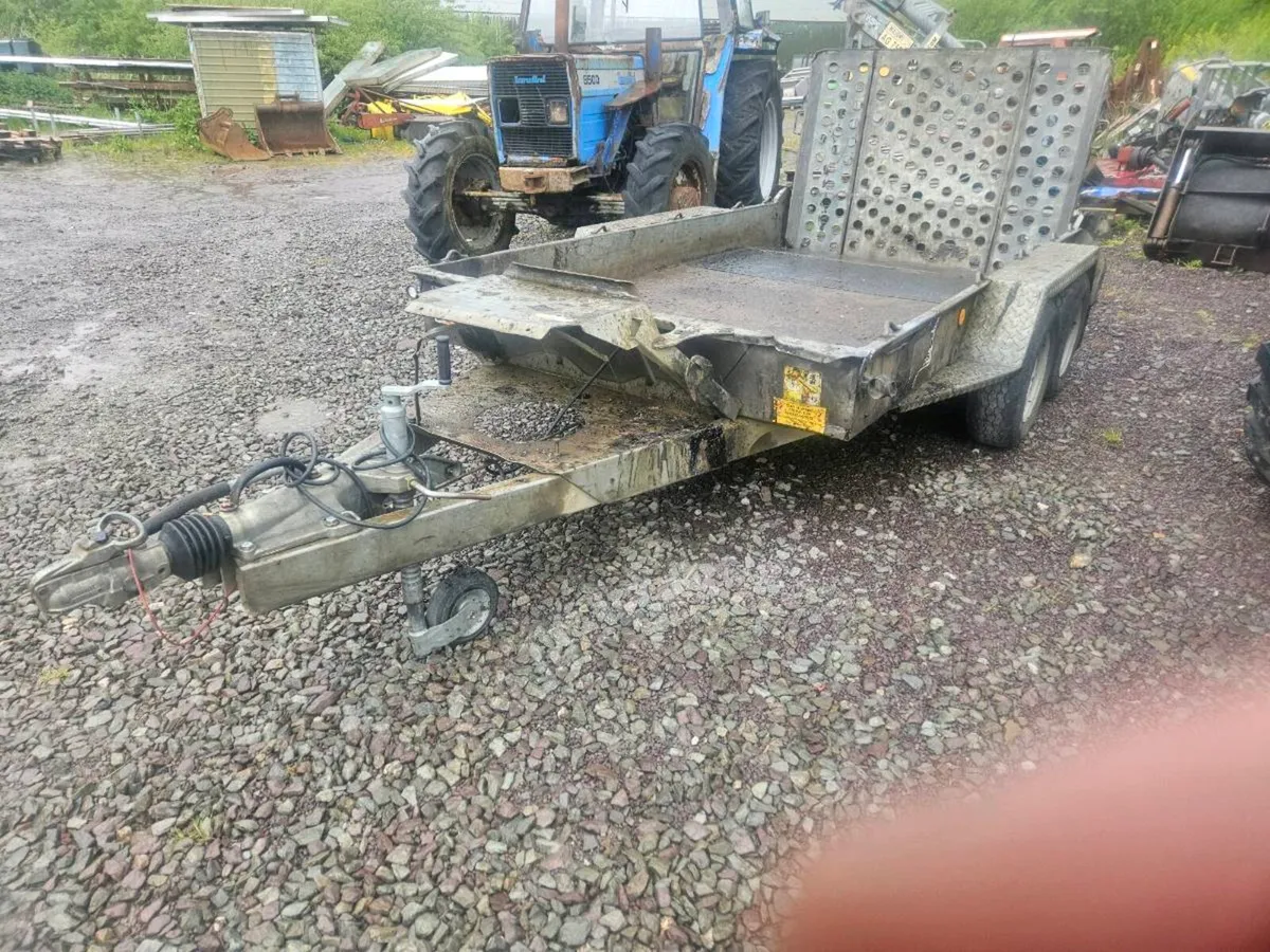 Ifor Williams plant trailer - Image 2