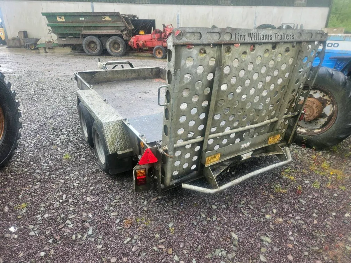 Ifor Williams plant trailer - Image 3